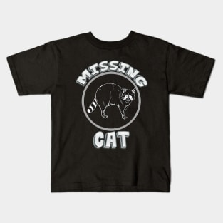 Missing Cat! Kids T-Shirt